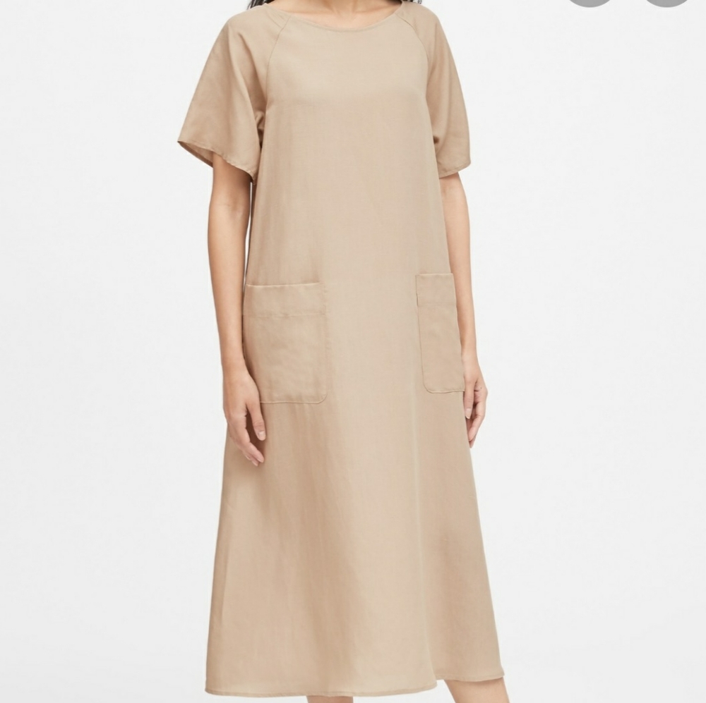 BR Japanese Inspired Linen Dress